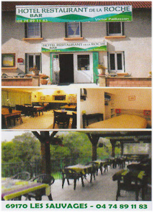 Hotel restaurant de la roche