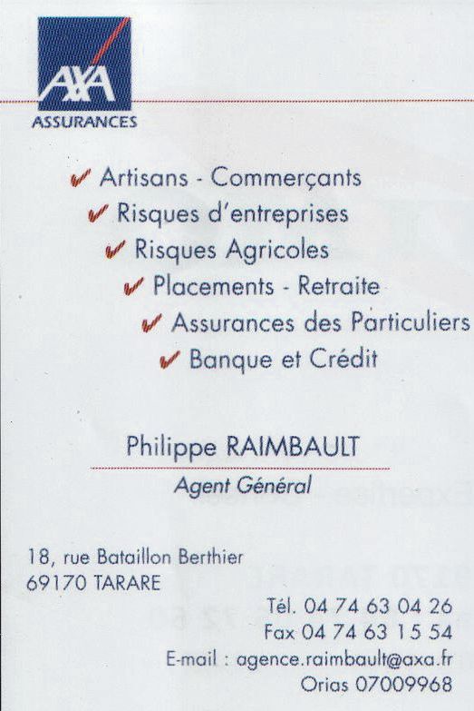 AXA Philippe Raimbault