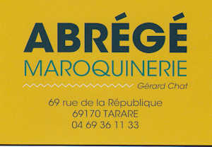 Abrege maroquinerie