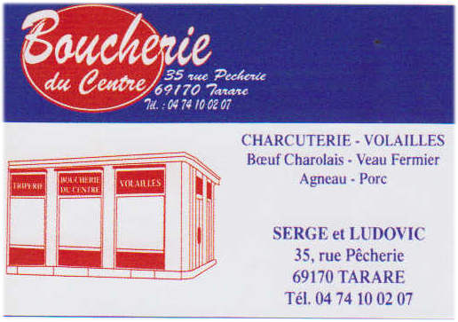 Boucherie du centre