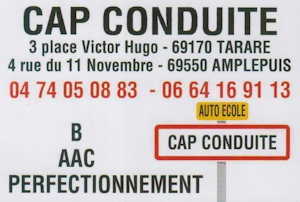 CAP Conduite