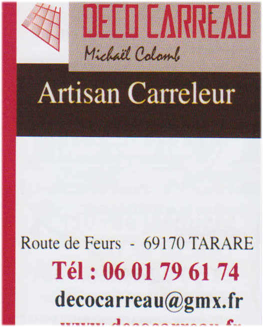 Deco carreau artisan Carreleur
