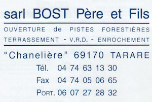 SARL BOst pere et Fils