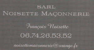 SARL Noisette Maconnerie