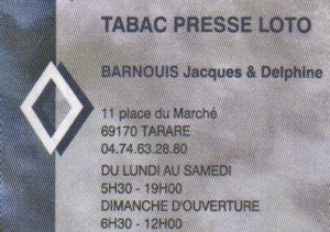 Tabac Presse BARNOIUIS