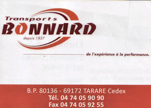 Transport BONNARD