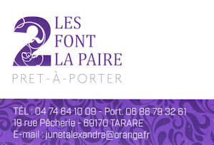 2 font la paire