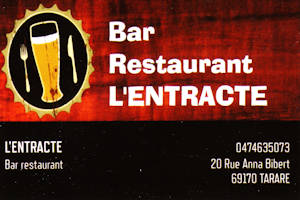 Bar restaurant L entracte