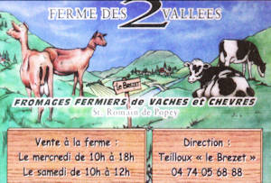 La ferme des 2 vallees