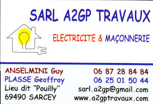 Sarl A2GP travaux