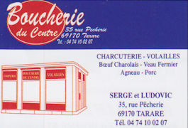 Boucherie du centre