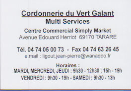 Cordonnerie du vert galant