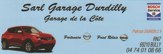 SARL garage Durdilly