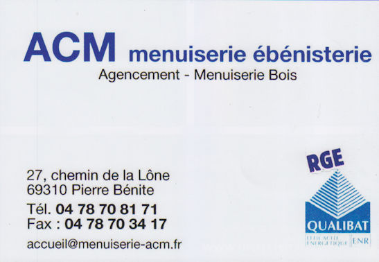 ACM Menuiserie