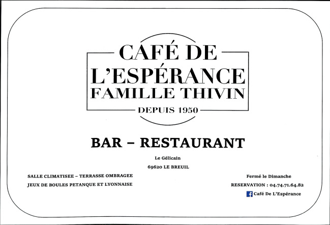 cafe de lesperance